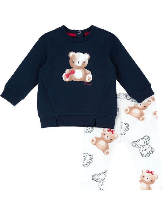 Kids' Set with Leggings Winter 2pcs White