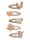 Mimi & Lula Farm Animal Kids Hair Clips Set with Hair Clips Animal 5 Pieces