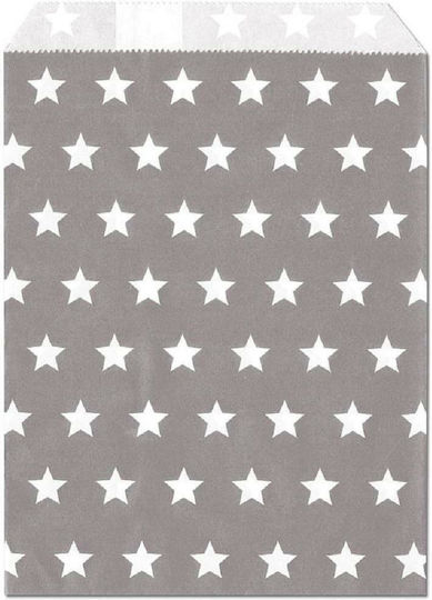 Gray Star Paper Gift Bag Meyco 34834
