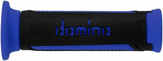 Domino Mânere Ghidon 22mm Lungime 12,7cm Turismo Dimpled Flange No Waffle Universal Dual A35041c4870c7-0 Negre