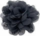Black Fabric Boutonniere 4016-13