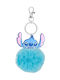 Schlüsselanhänger Lilo & Stitch Blau Pom Pom