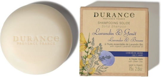 Durance Solide Shampoos Glanz für Ölig Haare 75gr