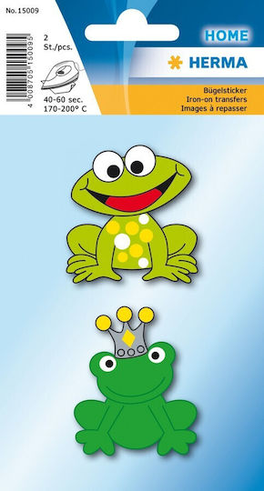 Iron-On Patches Herma Frogs