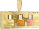 Nuxe Huile Prodigieuse Skin Care Set for Moisturizing & Brightening 3pcs