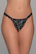 Milena by Paris Γυναικείο Sexy Slip Αυτοκινήτου Μαύρο