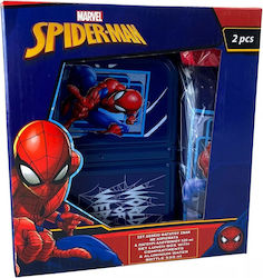 Детски Комплект За Хранене И Бутилка Spiderman Gim 557-00250 Детски Комплект За Хранене И Бутилка Spiderman Gim 557-00250