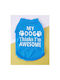 Hundeshirt Für Hunde Hellblau "my Dog Thinks I'm Awesome" 23cm Länge Rücken: 23cm