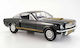 1/18 Shelby Gt 350h Black with Gold Stripes 1966