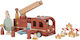 Little Dutch Fire Truck Vehicle with Accessories Made of Wood for 24+ Months
