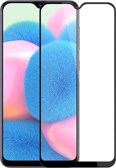 iLike 2.5D Full Glue Tempered Glass Μαύρο (Galaxy A30s)