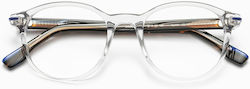 Woodys Transparent Round Prescription Eyeglass ...
