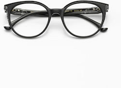 Woodys Black Cat Eye Round Malva