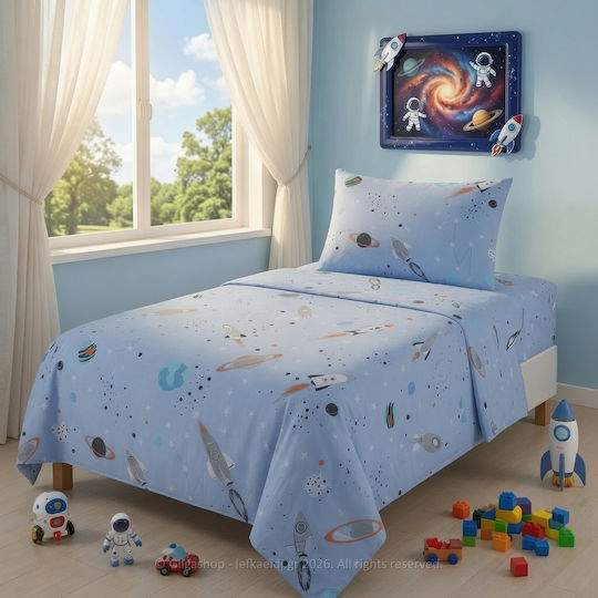 Casa Colori Kids Duvet Cover Single Cotton N5 160x240cm