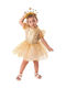 Kids Christmas Costume Star Beige