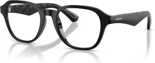 Burberry Männer Acetat Brillengestelle mit Rezept Schwarz BE2444U 3001