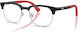 Ray Ban Kindlich Brillenrahmen Schwarz RB1641 3928
