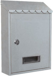Cresman Outdoor Mailbox Metallic in Silver Color 20x6.5x30cm Cresman Outdoor Mailbox Metallic in Silver Color 20x6.5x30cm