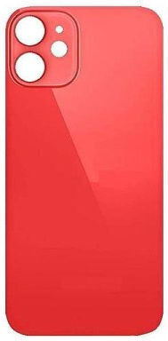 Back Cover Glass Πίσω Καπάκι Apple Iphone 12 Mini Κόκκινο