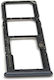 Sim Micro Sd Card Tray Sd Card Samsung Galaxy A50s A507 Prism Crush Black
