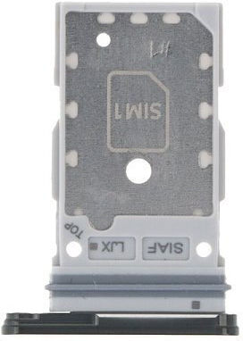 Υποδοχή Κάρτας Dual Sim Dual Sim Tray Samsung Galaxy S23 S911 S23 Plus S916 Graphite