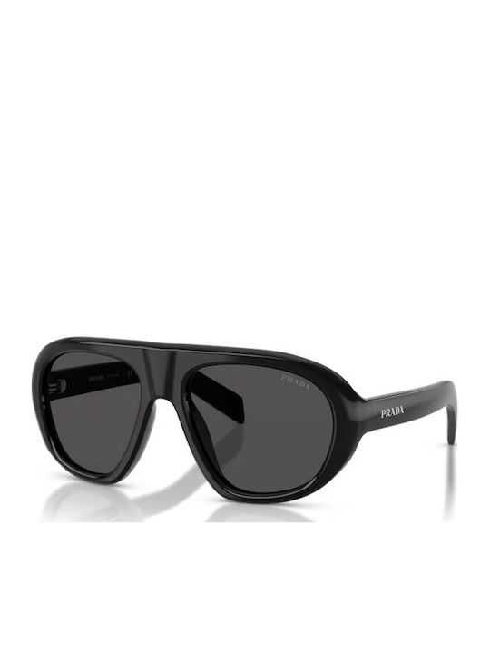 Prada Men's Sunglasses with Black Plastic Frame...
