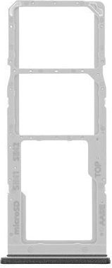 Υποδοχή Κάρτας Dual Sim Micro Sd Dual Sim Tray Sd Card Samsung Galaxy A22 5g A226 Γκρί