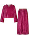 Kids Sweatpants Set Red