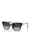 Michael Kors Piedmont Women's Sunglasses with Black Plastic Frame and Gray Gradient Lens MK2263U 30058G