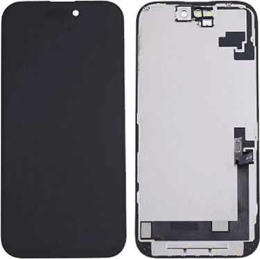 Apple Οθόνη με Μηχανισμό Αφής για iPhone 16 (Μαύρο)