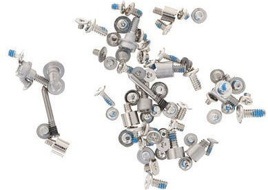 Set Șuruburi Metalice iPhone 15 Pro Max Alb