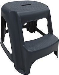 Tns Scăunel Treaptă Mare din Plastic Antracit 51,5x44x39,3cm 1-59887
