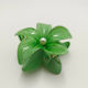 Flower Hair Clip Green