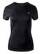 Women's T-shirt Fast Drying Black