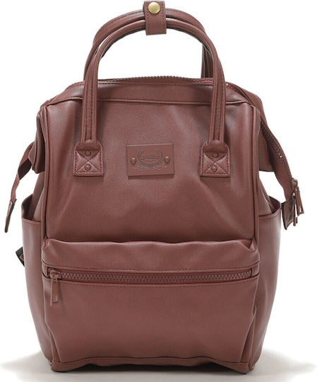 La Millou Diaper Bag Dolce Vita Burgundy 35x28x20cm.