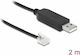 Delock Cablu Usb-a La Serial Rs-232 Rj12 Protecție Esd Skywatcher 2m Delock 66735