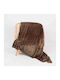Lucktora Animal Print Blanket Fleece Single 160x220cm Brown