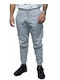 Sweatpants with Elastic Gray