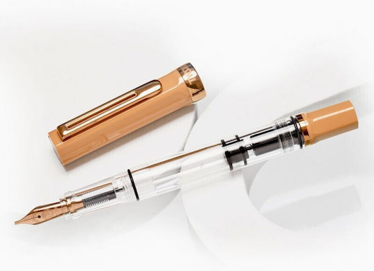 Twsbi Eco Cafe Bronze Fountain Pen 4711467441003 Nibs Broad