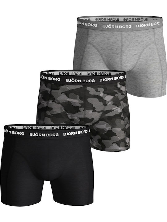 Björn Borg Ανδρικά Μποξεράκια Πολύχρωμα 3Pack
