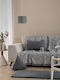 Palamaiki Grevi Ριχτάρι Πολυθρόνας Chenille 180x180εκ. Grey