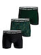 Herren Boxershorts Grün Camo 3Packung