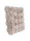 H&T Zierkissen Beige 40x40cm