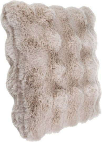 H&T Zierkissen Beige 40x40cm