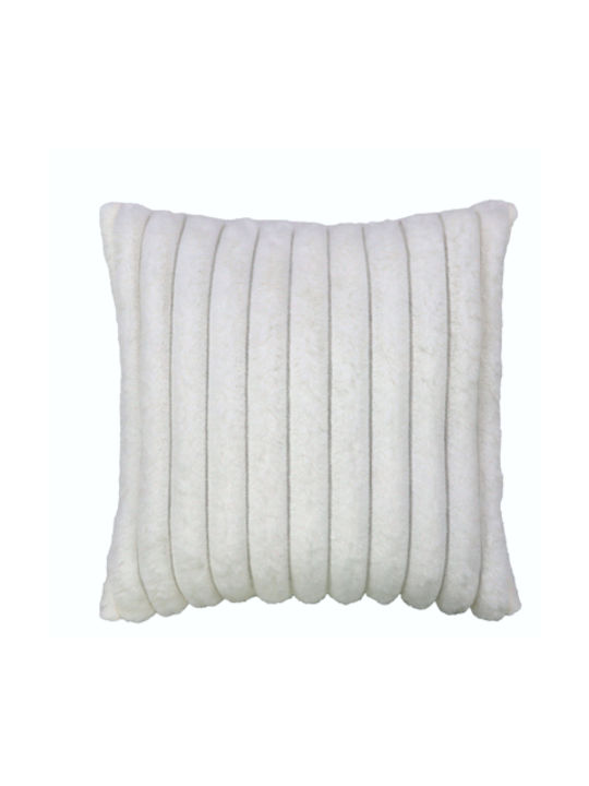 TnS TnS Sofa Cushion Fleece White 42x42cm