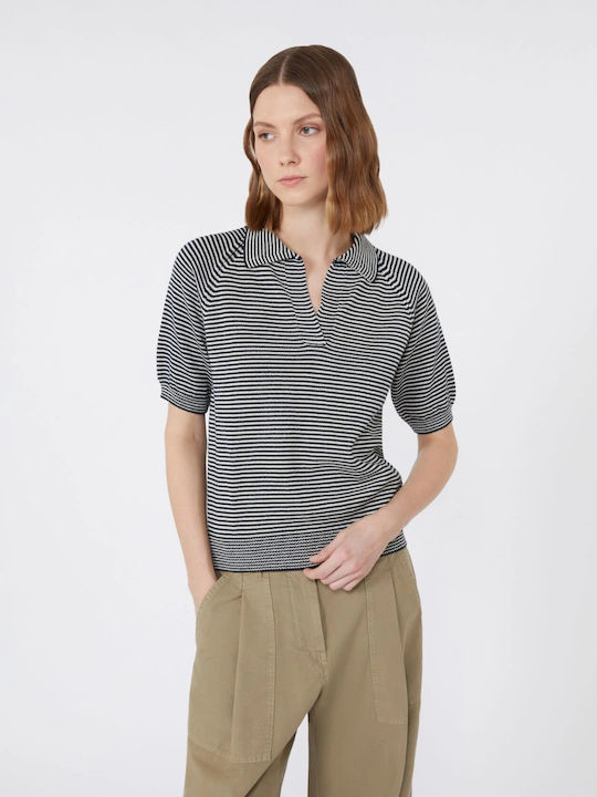 Women's Polo Blouse Blue