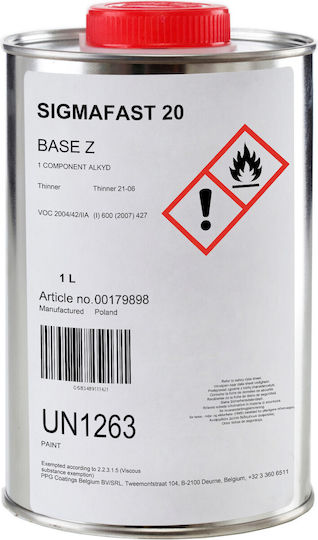 Sigmafast 20 Anti-Korrosionsfarbe Rost 1l Ral 1028
