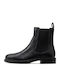 Freya Leather Women's Chelsea Ankle Boots Black