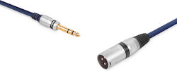 6.3 Mm Stereo Jack Plug Xlr 3-pin Plug Vitalco Cable 5.0 M Mk36