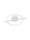 Eglo Amandolo Ceiling Mount Light 40cm White with Integrated LED
